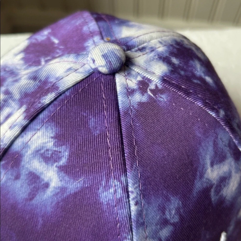 NWOT Sunsations embroidered Long Beach Island NJ Tie Dye LBI adjustable Hat OS